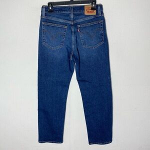 Levi’s Wedgie Straight Med Wash High Rise Straight Leg Jeans 29